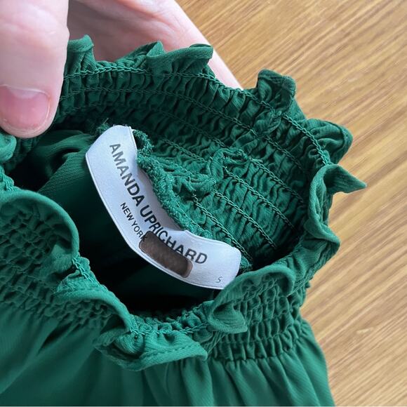 Amanda Uprichard Naoemi Shift Mini dress green - S - Picture 11 of 12